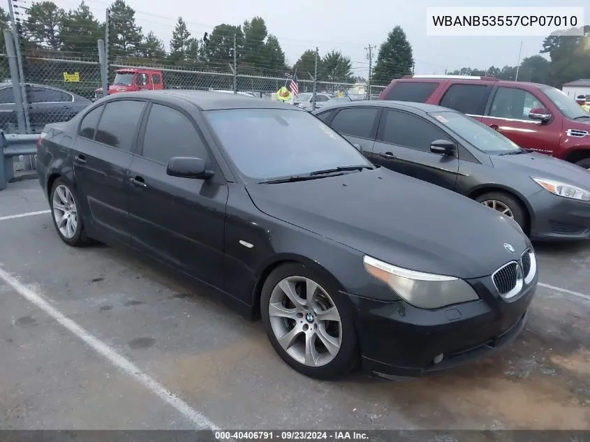 WBANB53557CP07010 2007 BMW 550 I