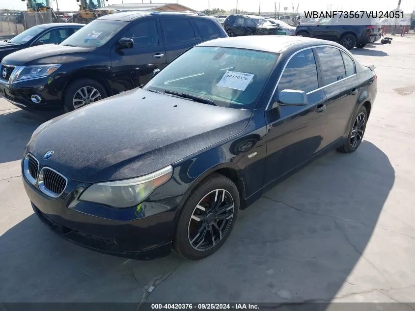 WBANF73567VU24051 2007 BMW 530Xi