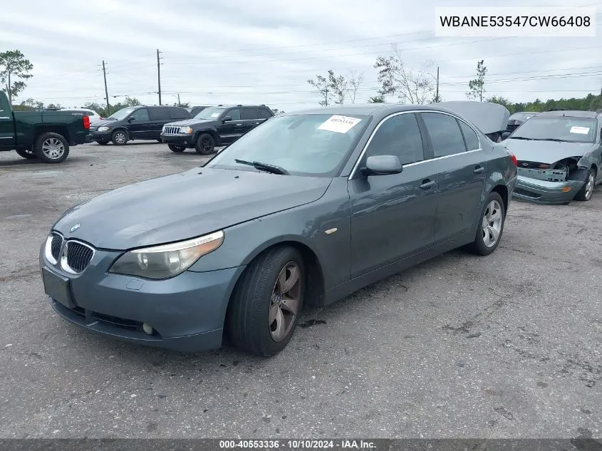 WBANE53547CW66408 2007 BMW 525I