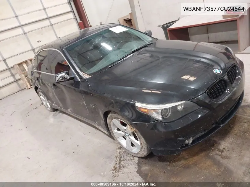 2007 BMW 530Xi VIN: WBANF73577CU24544 Lot: 40589186