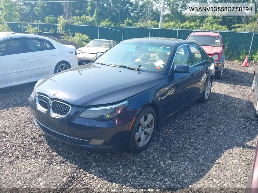 WBANV13558CZ58594 2008 BMW 528Xi