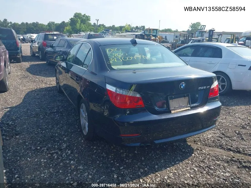 WBANV13558CZ58594 2008 BMW 528Xi