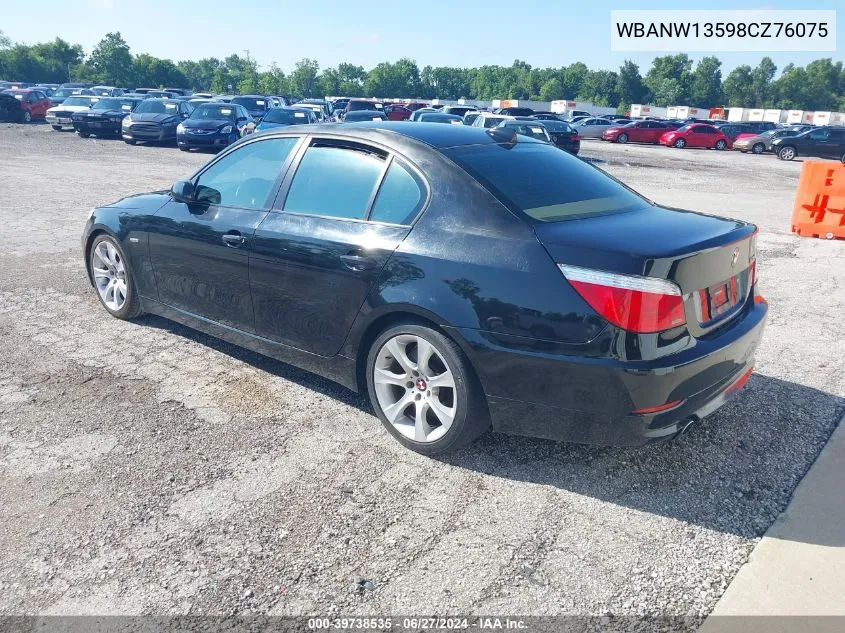 WBANW13598CZ76075 2008 BMW 535I