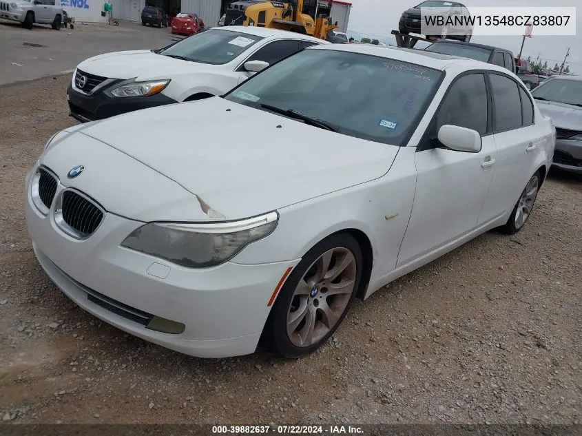 WBANW13548CZ83807 2008 BMW 535I