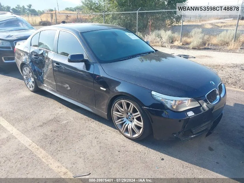 WBANW53598CT48878 2008 BMW 550I