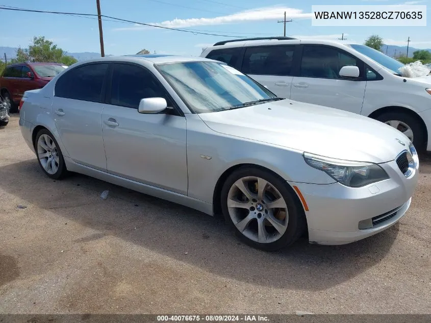 WBANW13528CZ70635 2008 BMW 535I