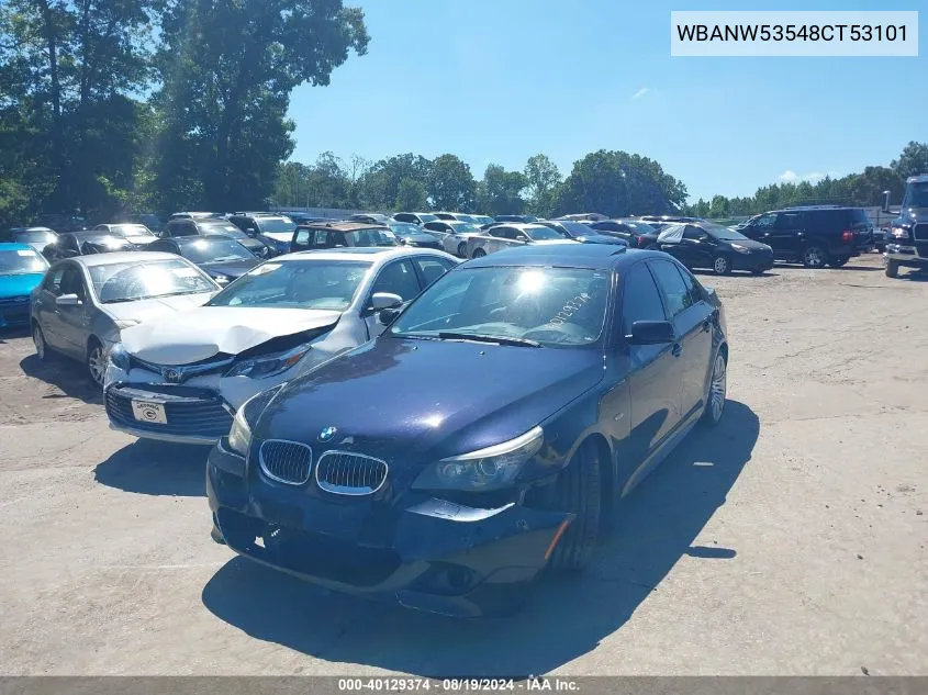 WBANW53548CT53101 2008 BMW 550I