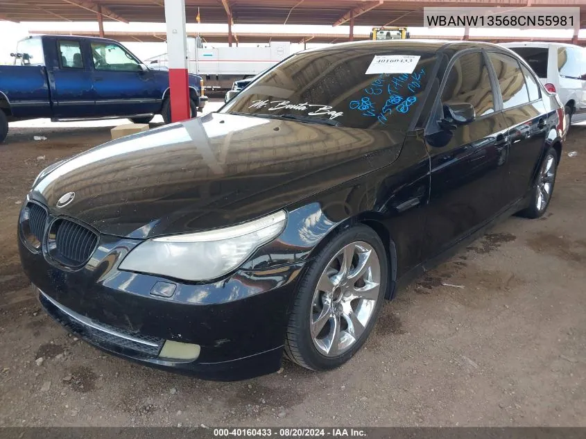 WBANW13568CN55981 2008 BMW 535I