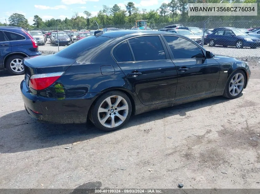 WBANW13568CZ76034 2008 BMW 535I