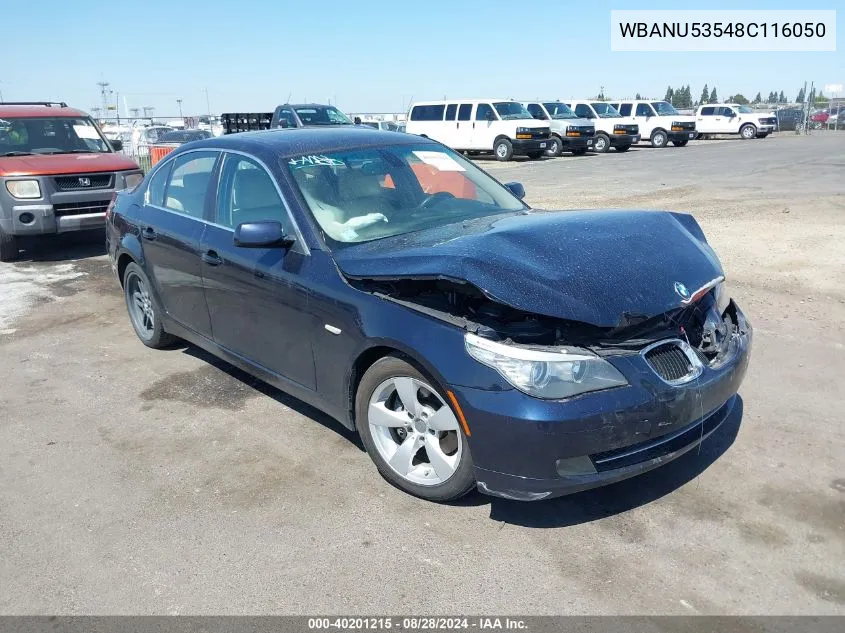 WBANU53548C116050 2008 BMW 528I