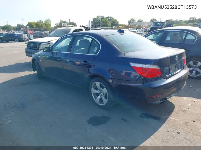 WBANU53528CT13573 2008 BMW 528I I