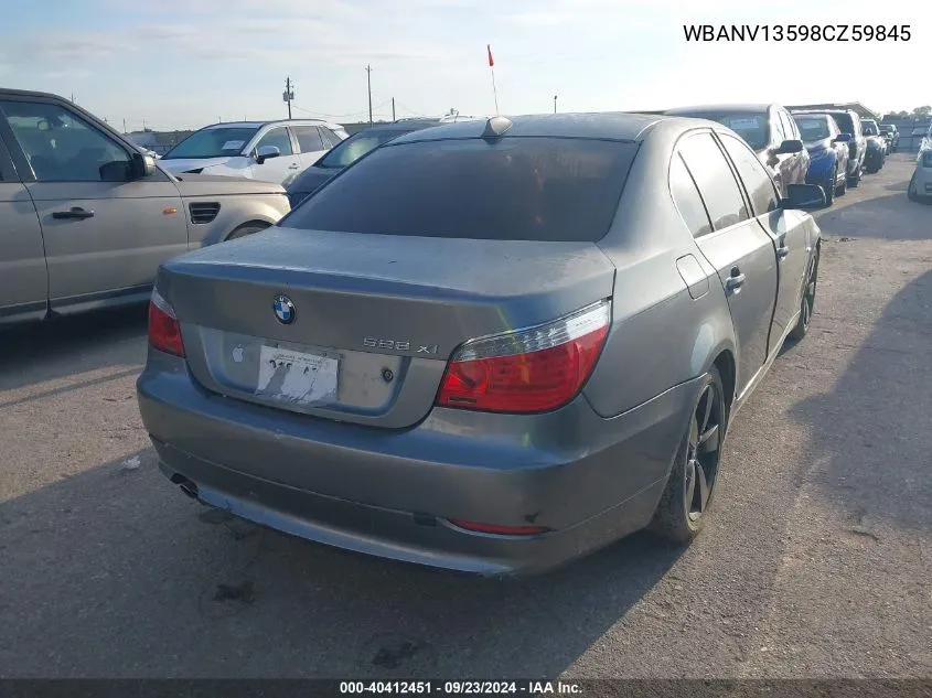 WBANV13598CZ59845 2008 BMW 5 Series 528Xi