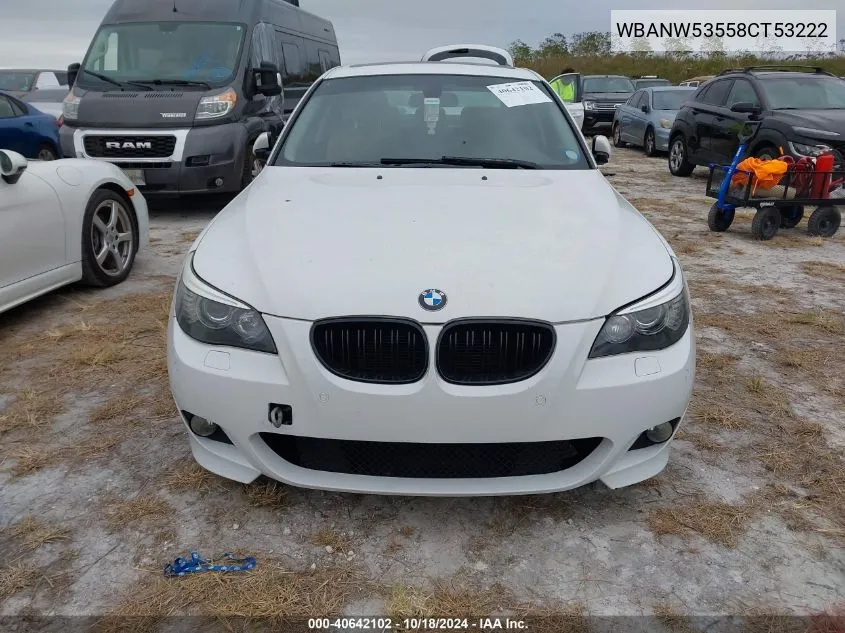 WBANW53558CT53222 2008 BMW 550I