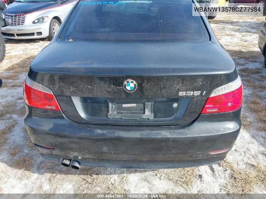 WBANW13578CZ77984 2008 BMW 535I I