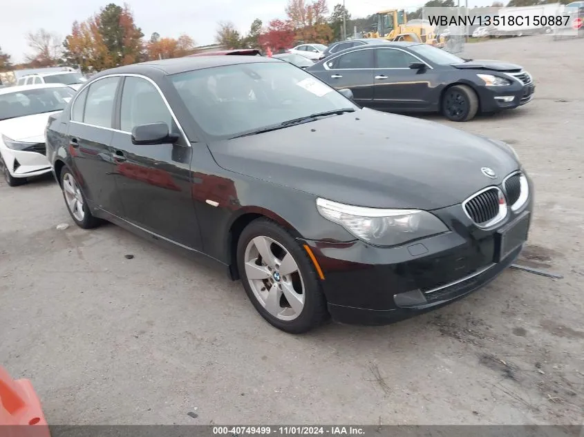 WBANV13518C150887 2008 BMW 528Xi