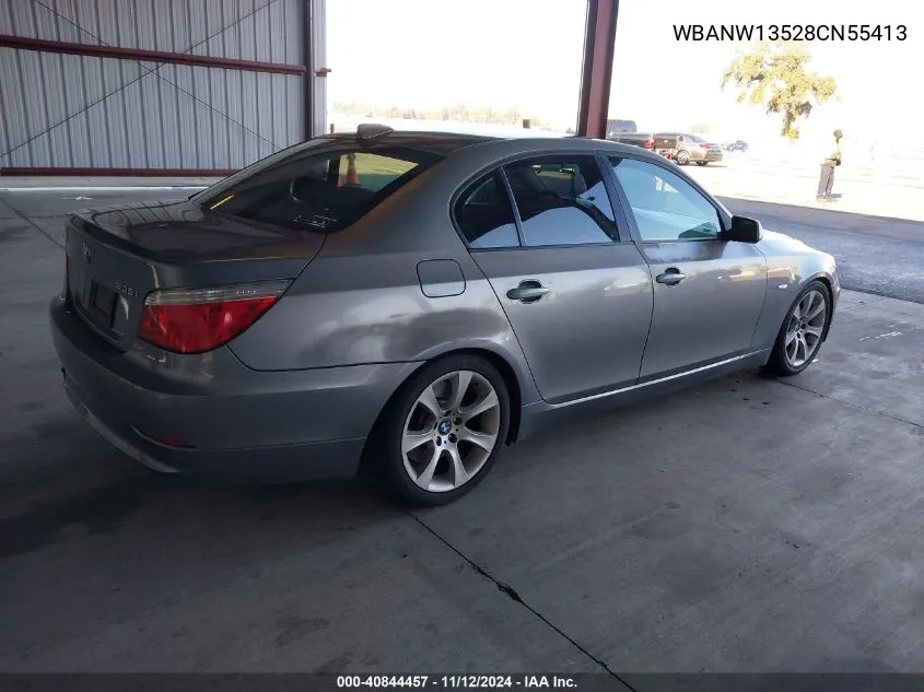 WBANW13528CN55413 2008 BMW 535I