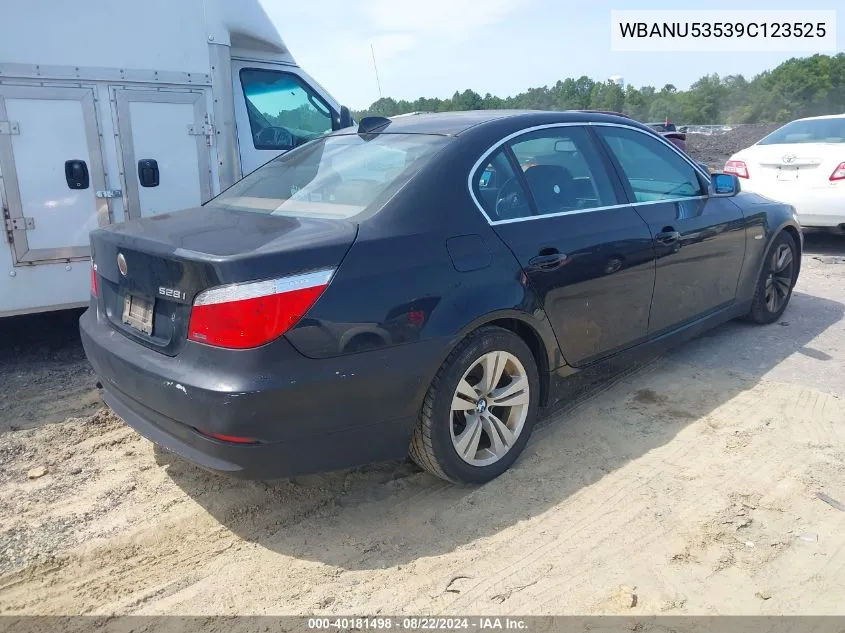 WBANU53539C123525 2009 BMW 528I