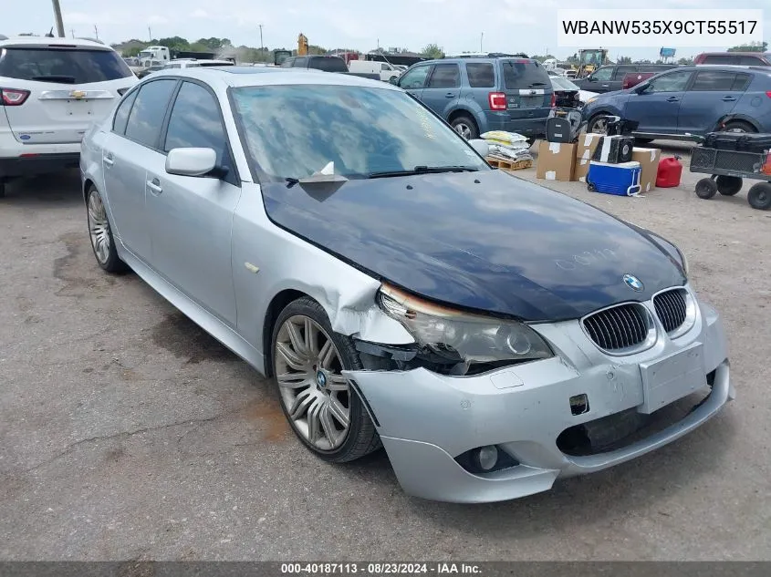 WBANW535X9CT55517 2009 BMW 550I