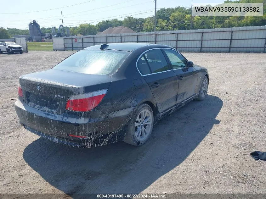 2009 BMW 535I xDrive VIN: WBANV93559C133882 Lot: 40197495