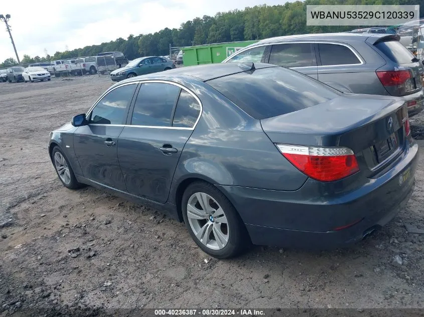 WBANU53529C120339 2009 BMW 528I