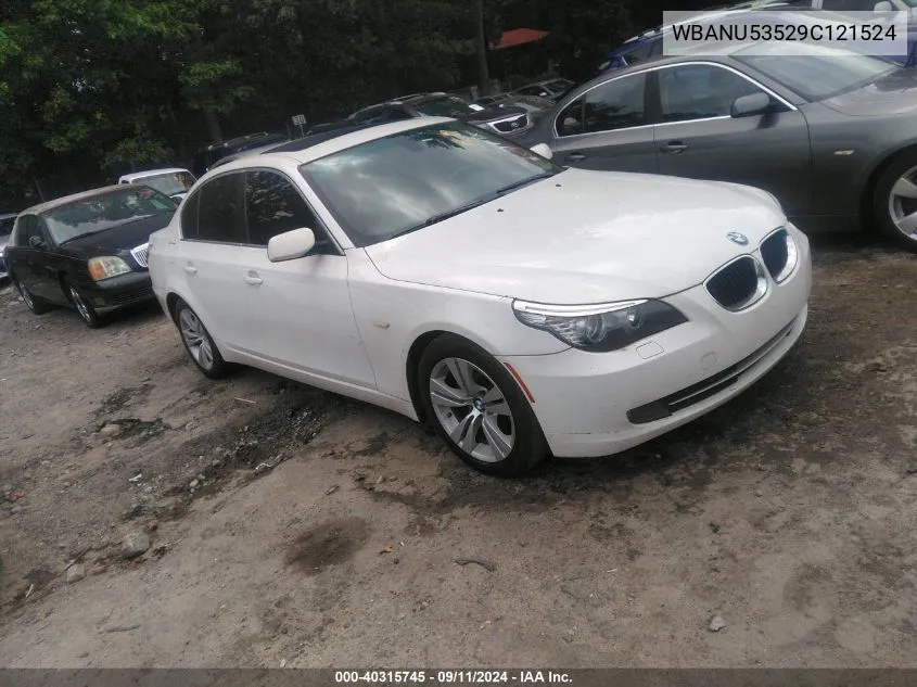 WBANU53529C121524 2009 BMW 528I