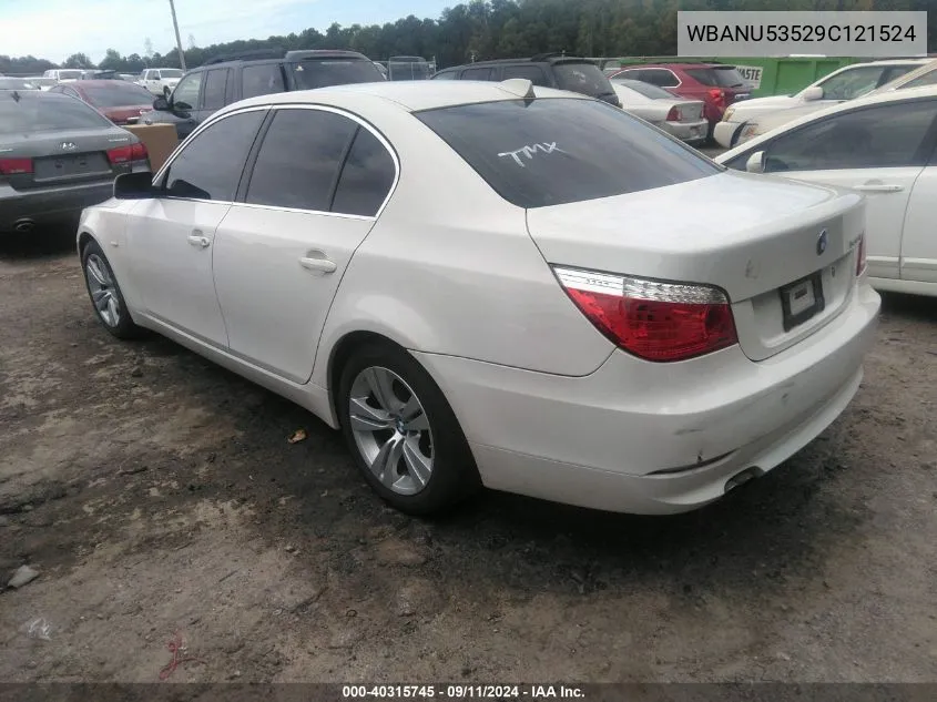 WBANU53529C121524 2009 BMW 528I