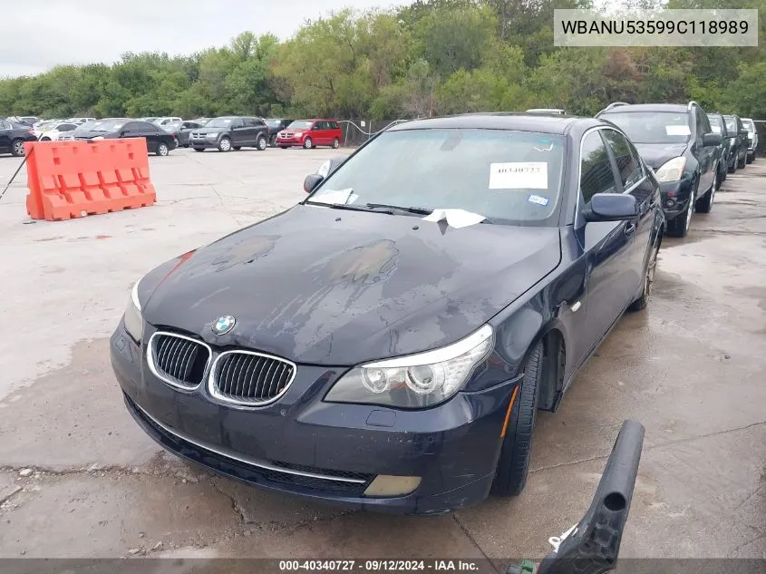 WBANU53599C118989 2009 BMW 528I