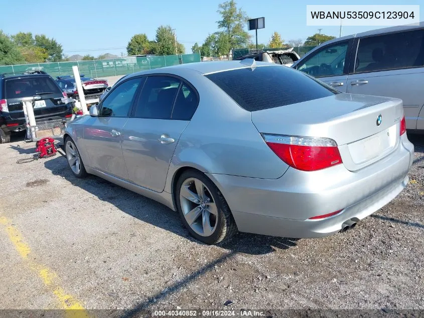 WBANU53509C123904 2009 BMW 528I