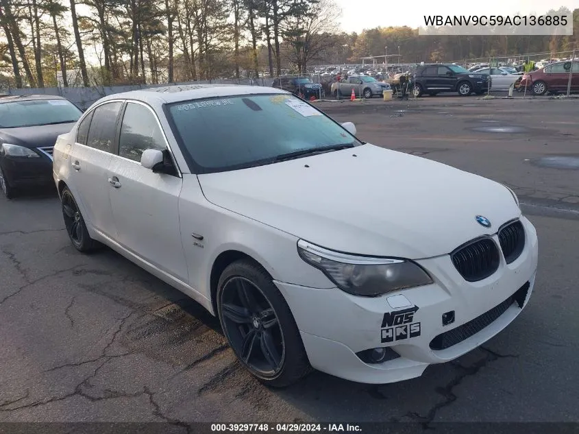 WBANV9C59AC136885 2010 BMW 535I xDrive