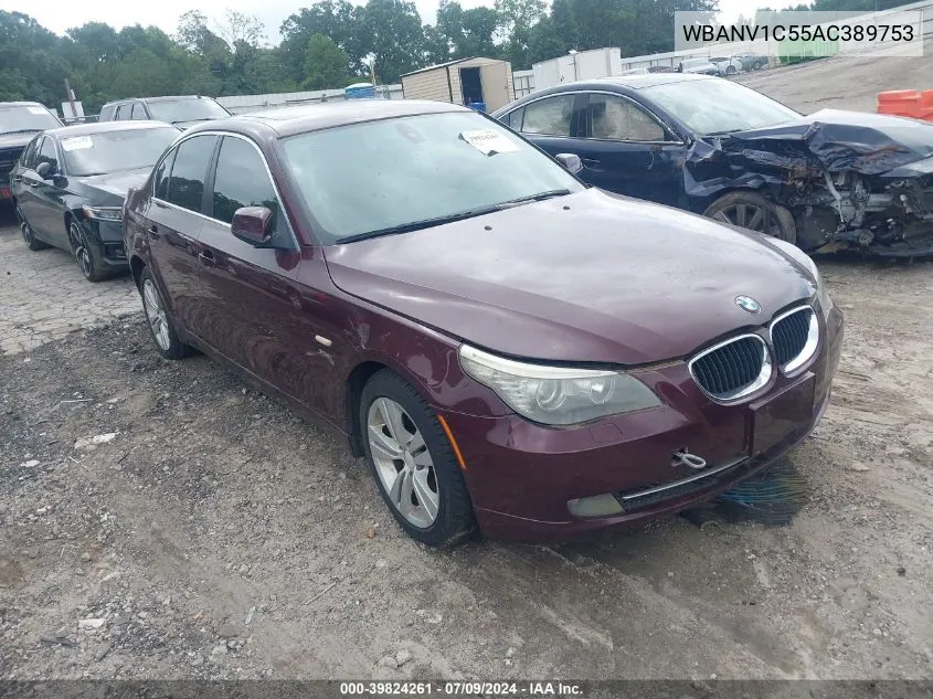 WBANV1C55AC389753 2010 BMW 528I xDrive