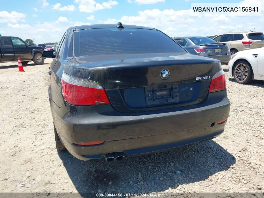 WBANV1C5XAC156841 2010 BMW 528I xDrive