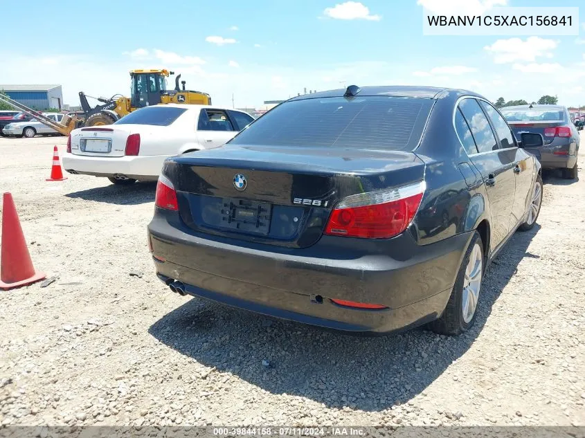 WBANV1C5XAC156841 2010 BMW 528I xDrive