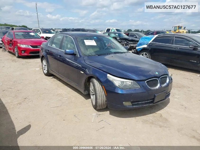 2010 BMW 528I VIN: WBANU5C57AC127677 Lot: 39969856