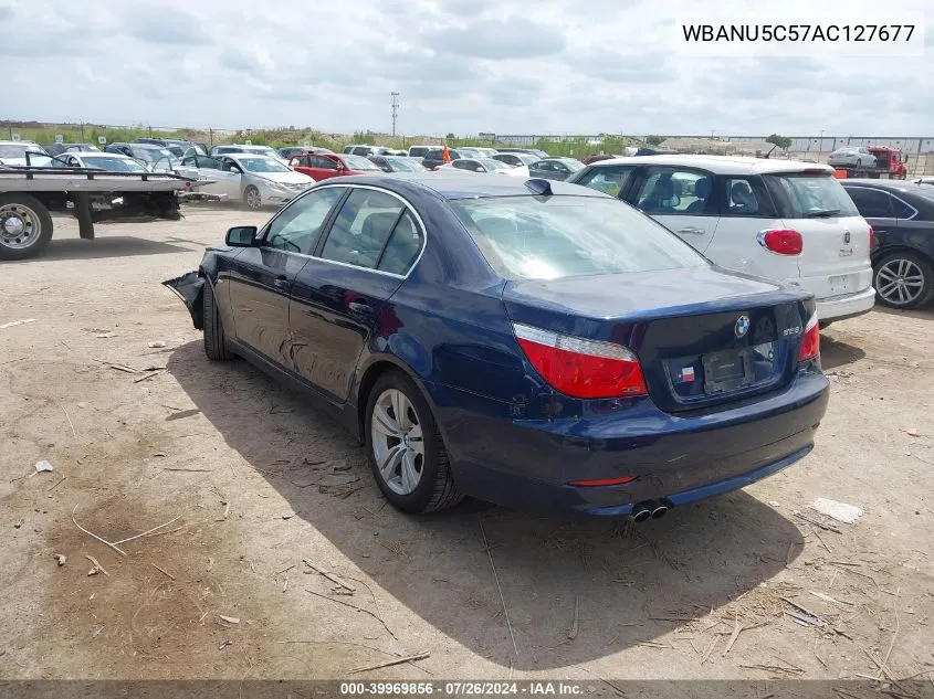 2010 BMW 528I VIN: WBANU5C57AC127677 Lot: 39969856