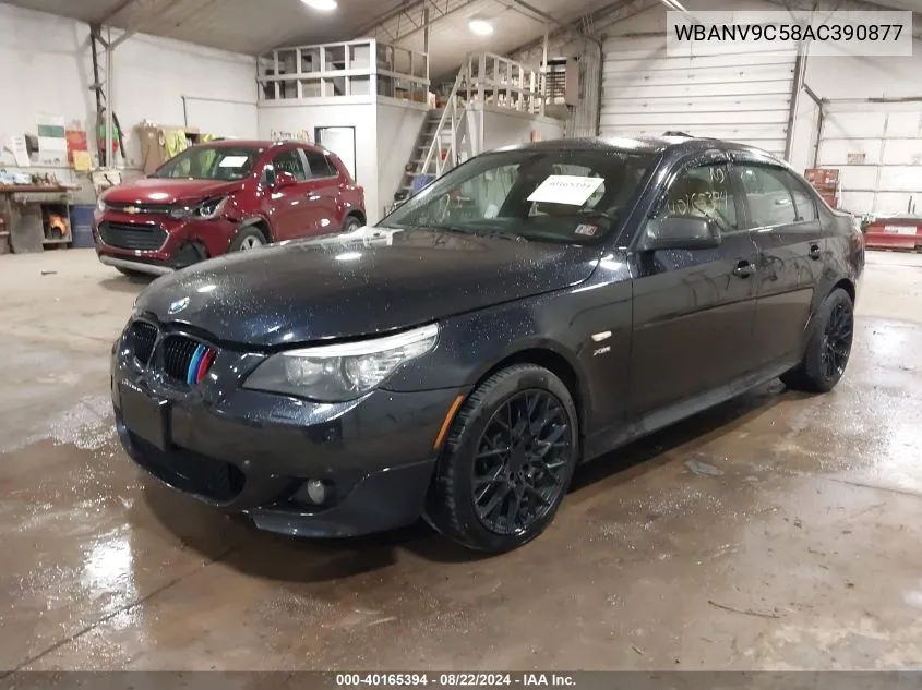 2010 BMW 535I xDrive VIN: WBANV9C58AC390877 Lot: 40165394