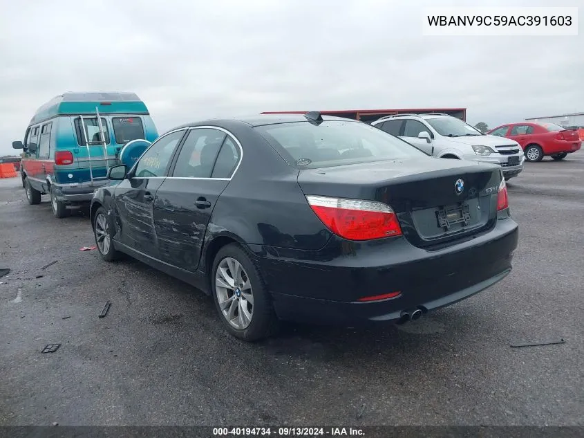 2010 BMW 535 Xi VIN: WBANV9C59AC391603 Lot: 40194734