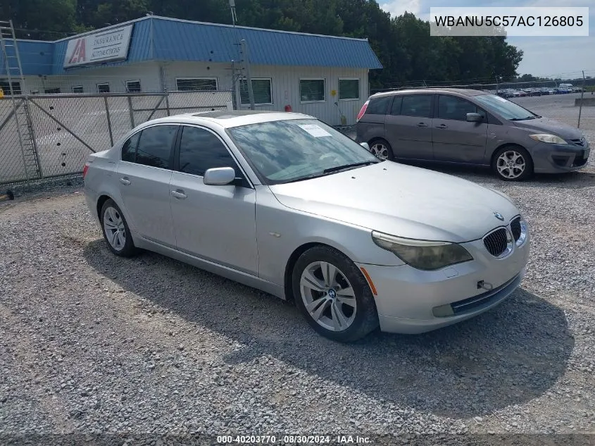 WBANU5C57AC126805 2010 BMW 528I