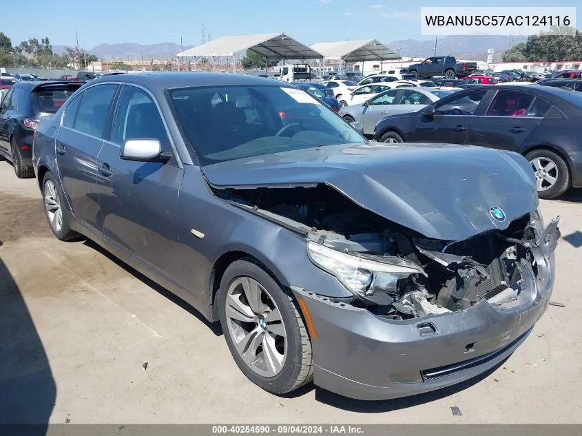 WBANU5C57AC124116 2010 BMW 528I