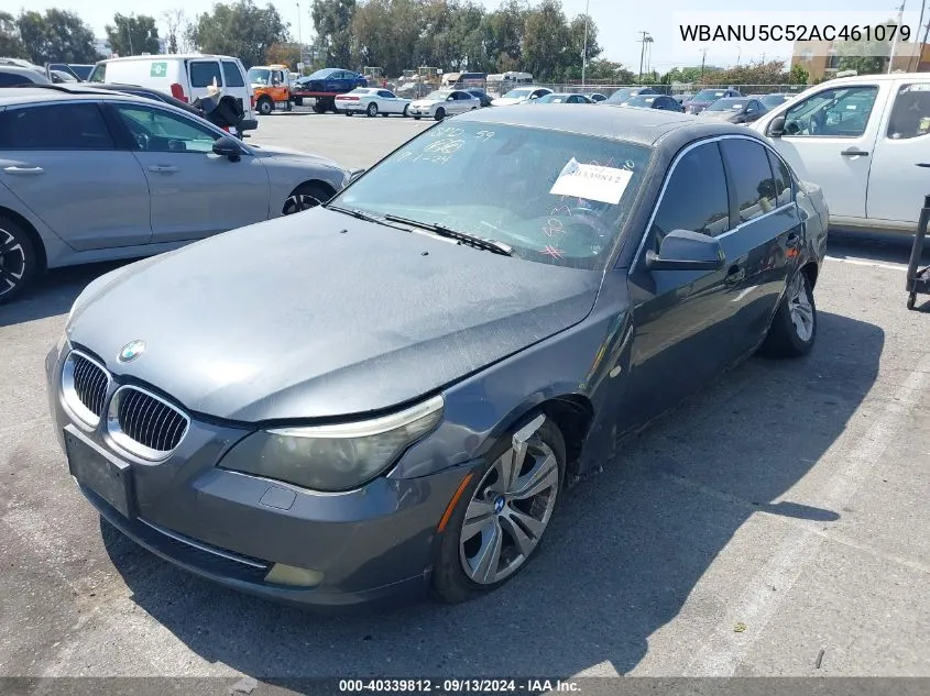 WBANU5C52AC461079 2010 BMW 528I I