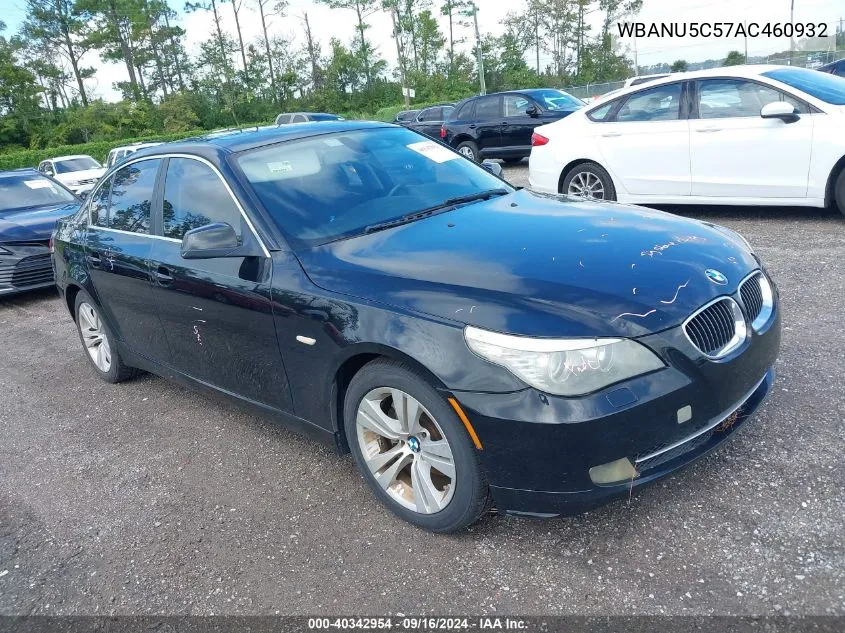 WBANU5C57AC460932 2010 BMW 528I I