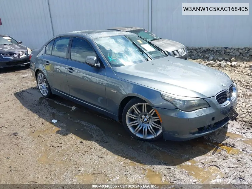 2010 BMW 535I VIN: WBANW1C5XAC168405 Lot: 40346656