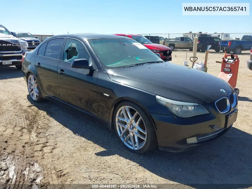 WBANU5C57AC365741 2010 BMW 528I