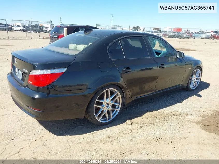 WBANU5C57AC365741 2010 BMW 528I