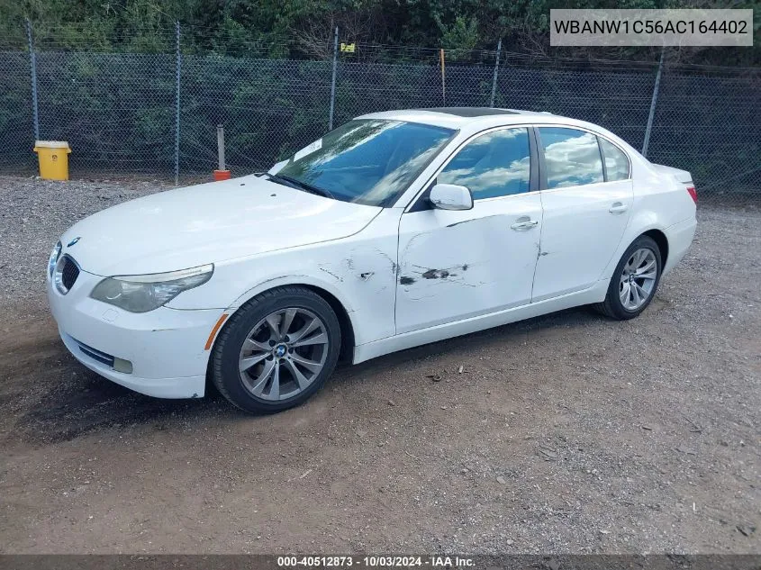 2010 BMW 535I VIN: WBANW1C56AC164402 Lot: 40512873