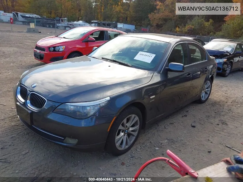 WBANV9C50AC136712 2010 BMW 535I xDrive