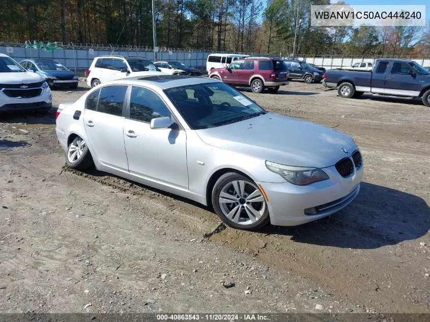 2010 BMW 528I xDrive VIN: WBANV1C50AC444240 Lot: 40863543