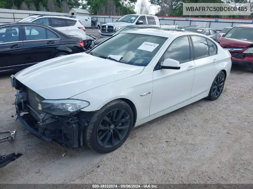 2011 BMW 535I VIN: WBAFR7C50BC608485 Lot: 39332074