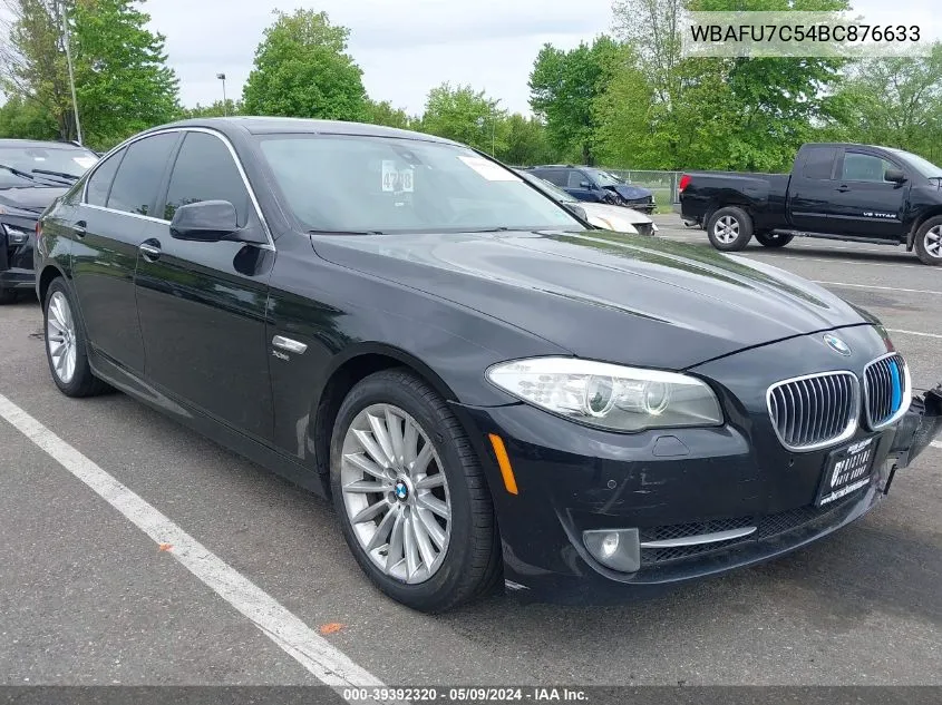 2011 BMW 535I xDrive VIN: WBAFU7C54BC876633 Lot: 39392320