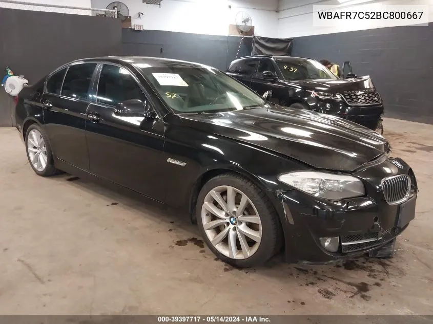 WBAFR7C52BC800667 2011 BMW 535I