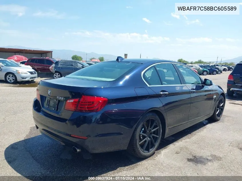 WBAFR7C58BC605589 2011 BMW 535I